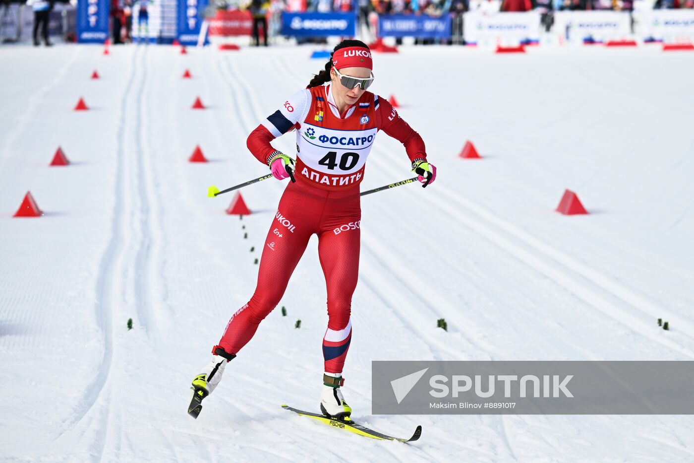 Russia Cross-Country Skiing Cup Women Classic