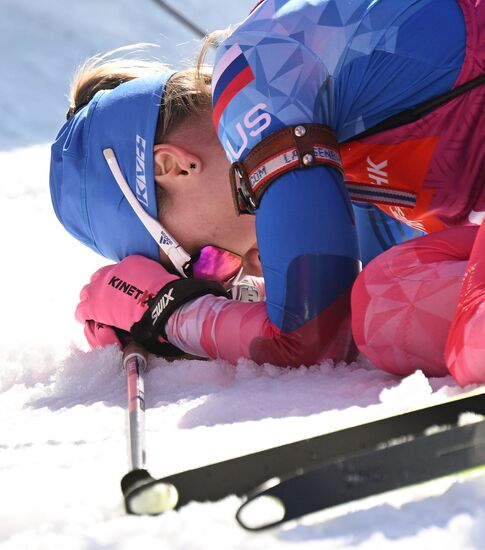 Russia Biathlon Championships Women Mass Start