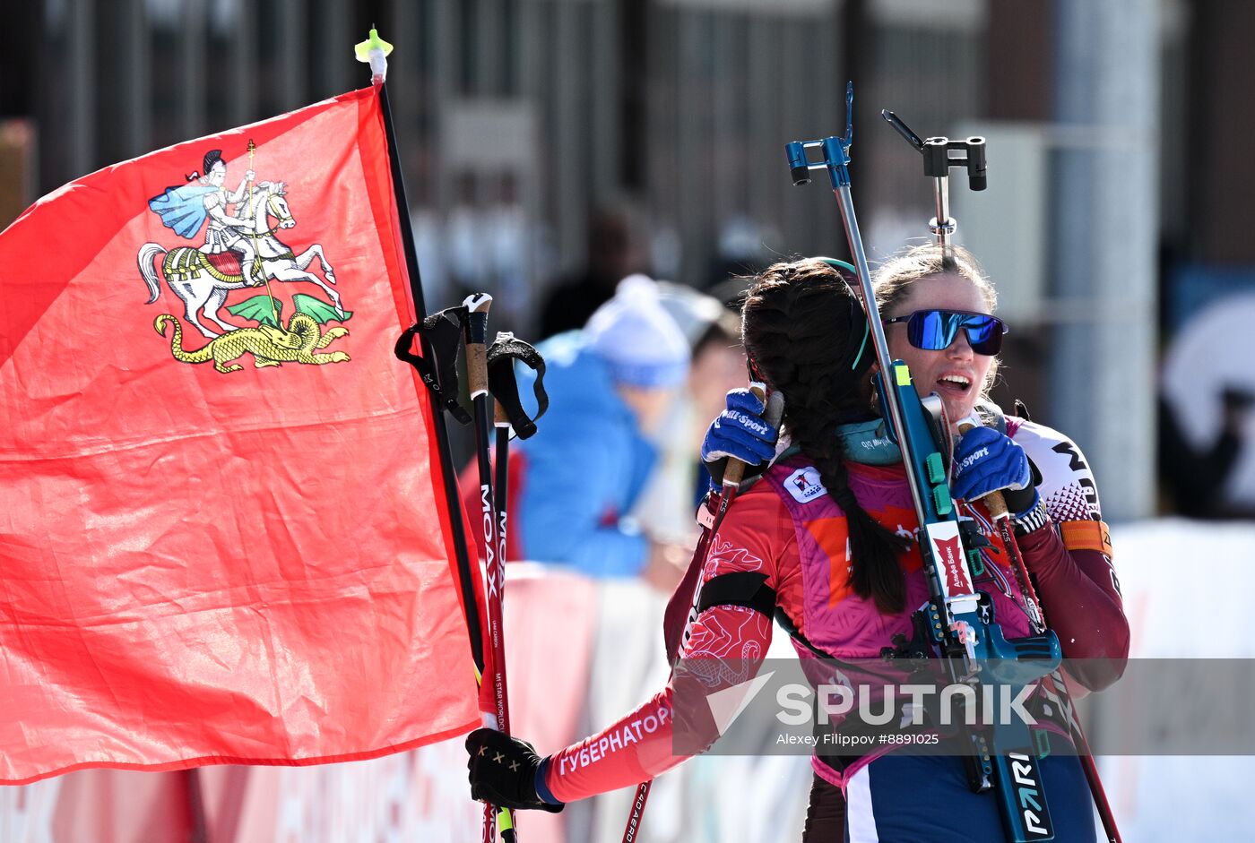 Russia Biathlon Championships Women Mass Start