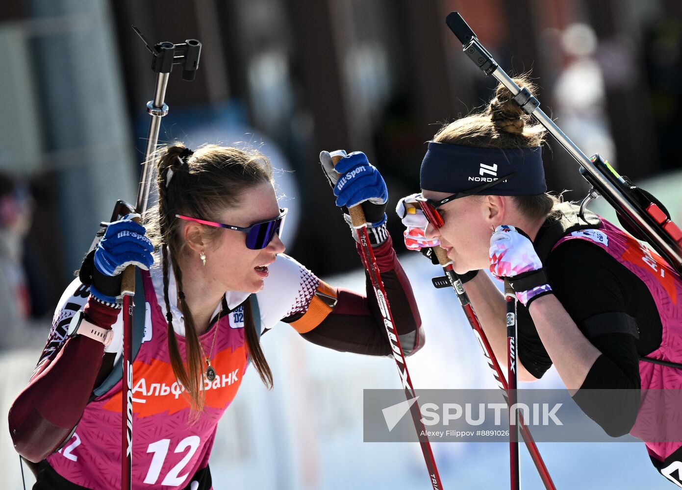 Russia Biathlon Championships Women Mass Start