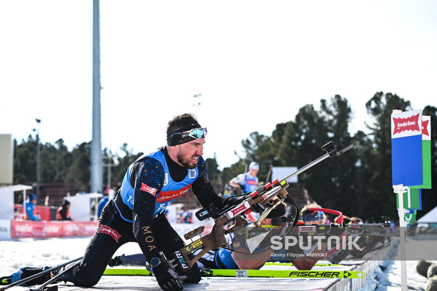 Russia Biathlon Championships Men Mass Start
