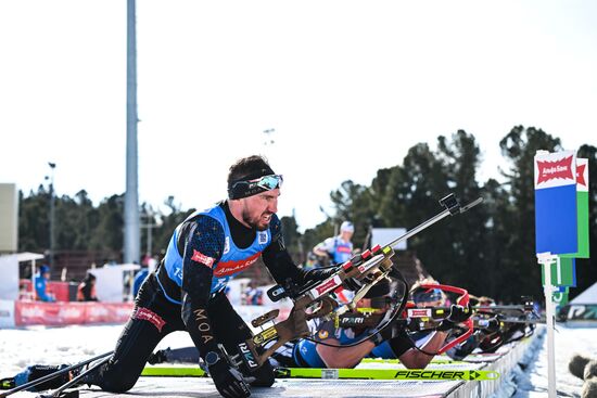 Russia Biathlon Championships Men Mass Start