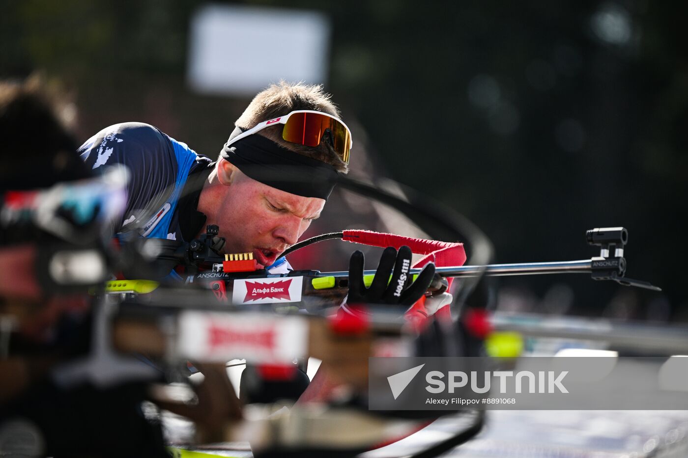 Russia Biathlon Championships Men Mass Start