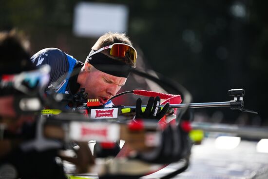 Russia Biathlon Championships Men Mass Start