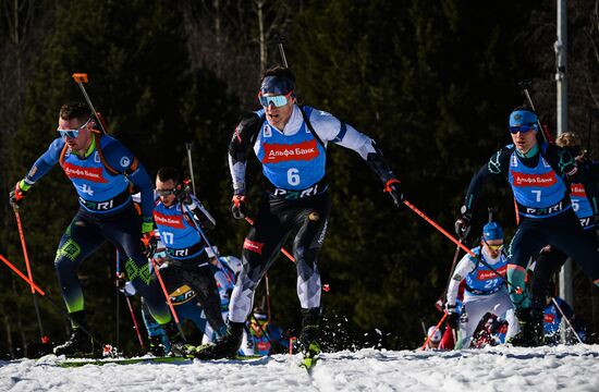 Russia Biathlon Championships Men Mass Start