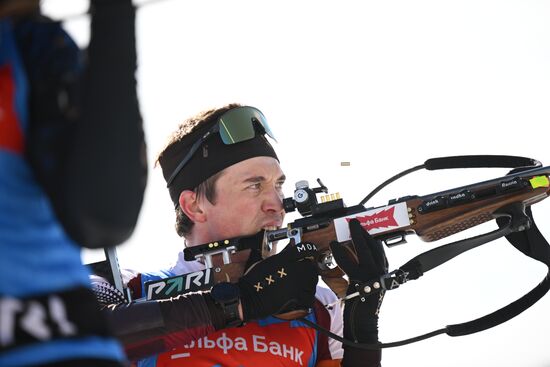 Russia Biathlon Championships Men Mass Start