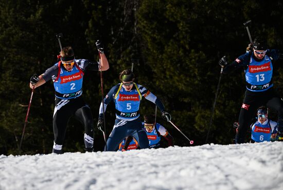 Russia Biathlon Championships Men Mass Start