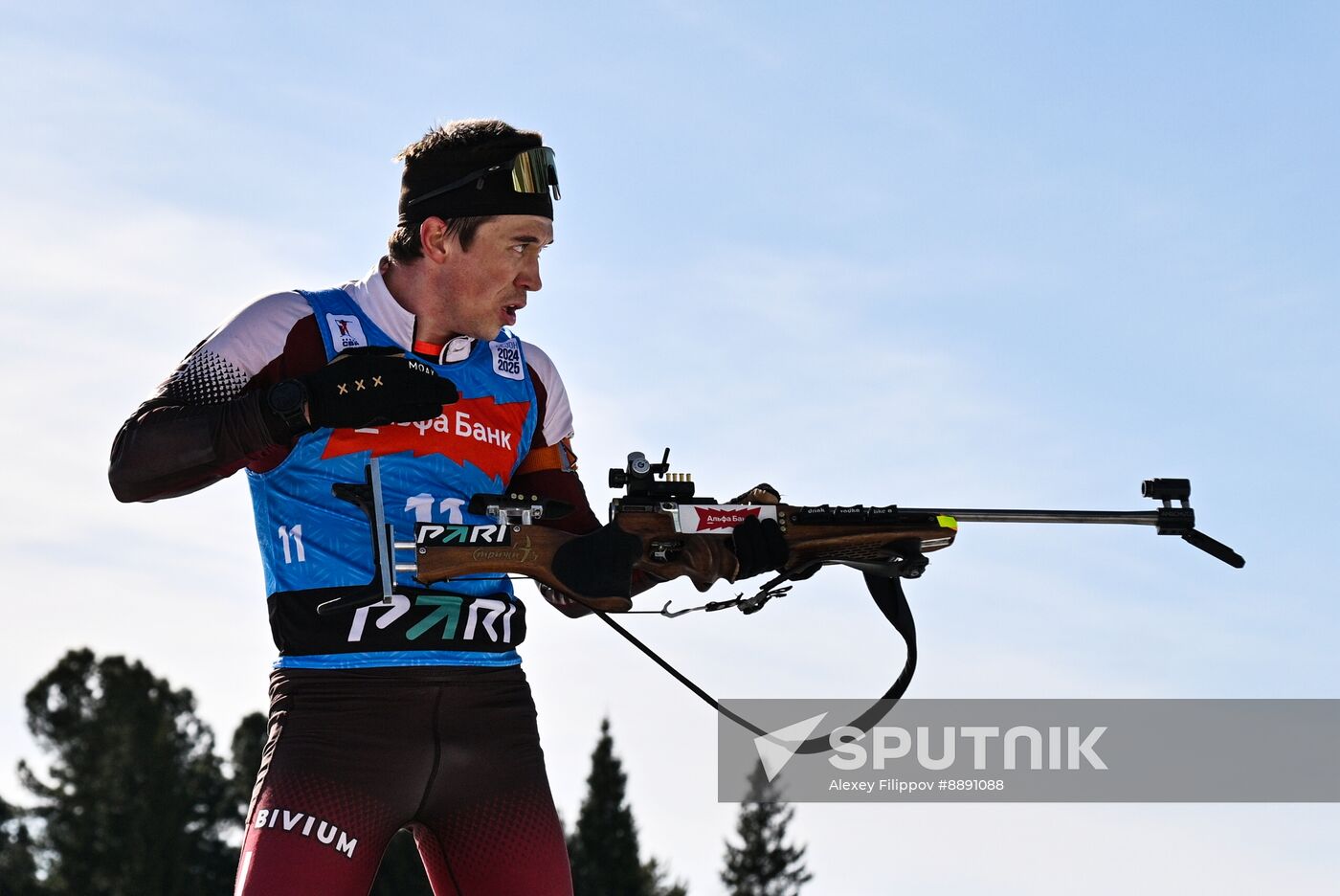 Russia Biathlon Championships Men Mass Start