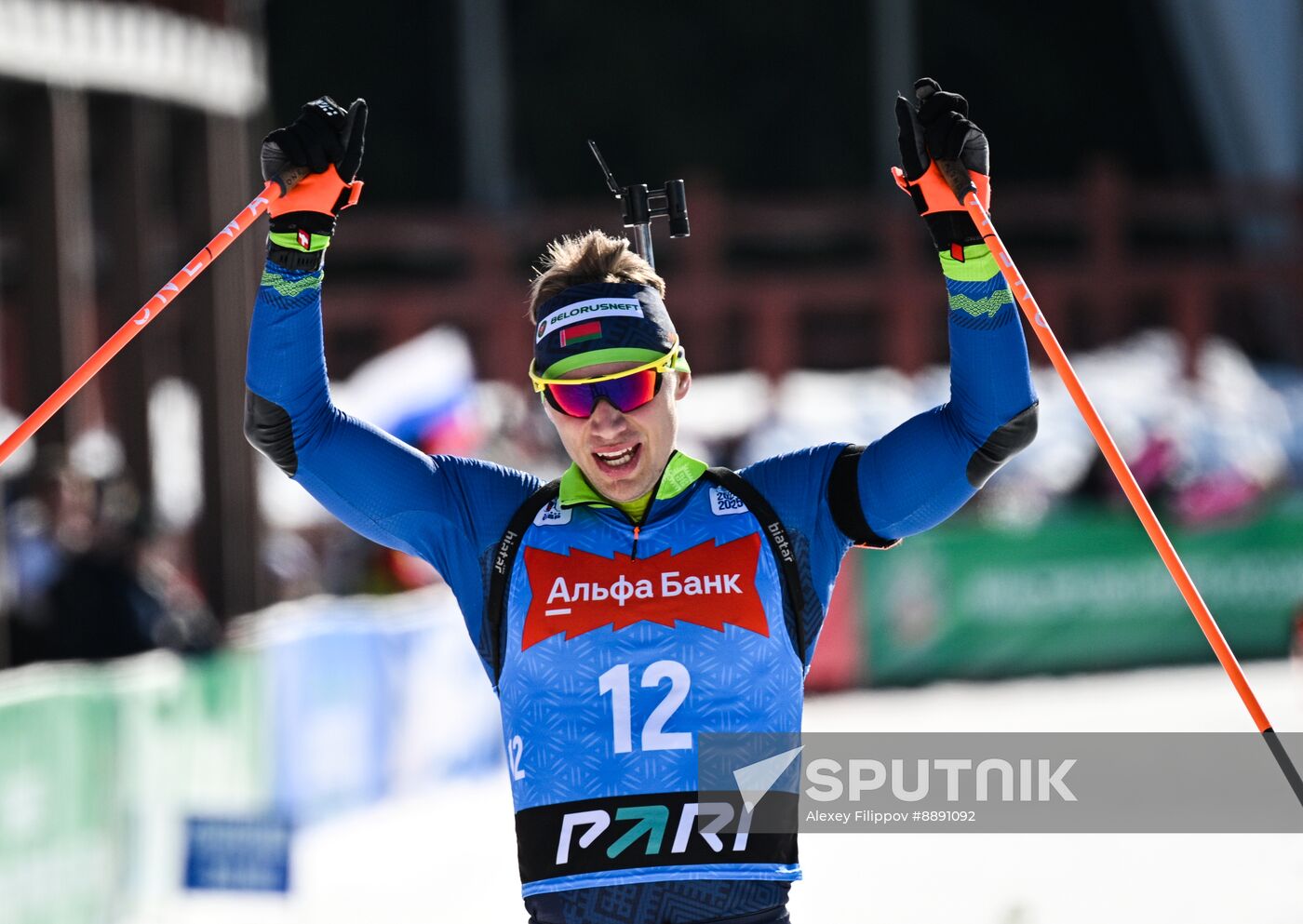 Russia Biathlon Championships Men Mass Start