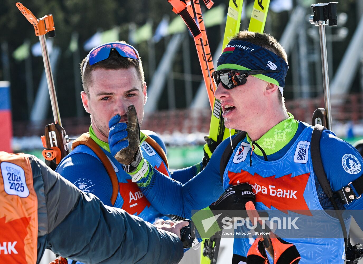 Russia Biathlon Championships Men Mass Start