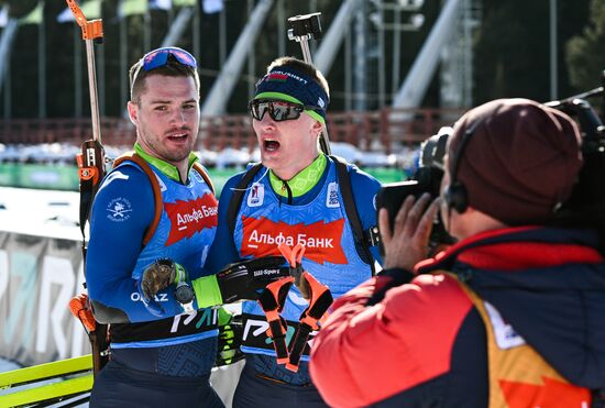 Russia Biathlon Championships Men Mass Start