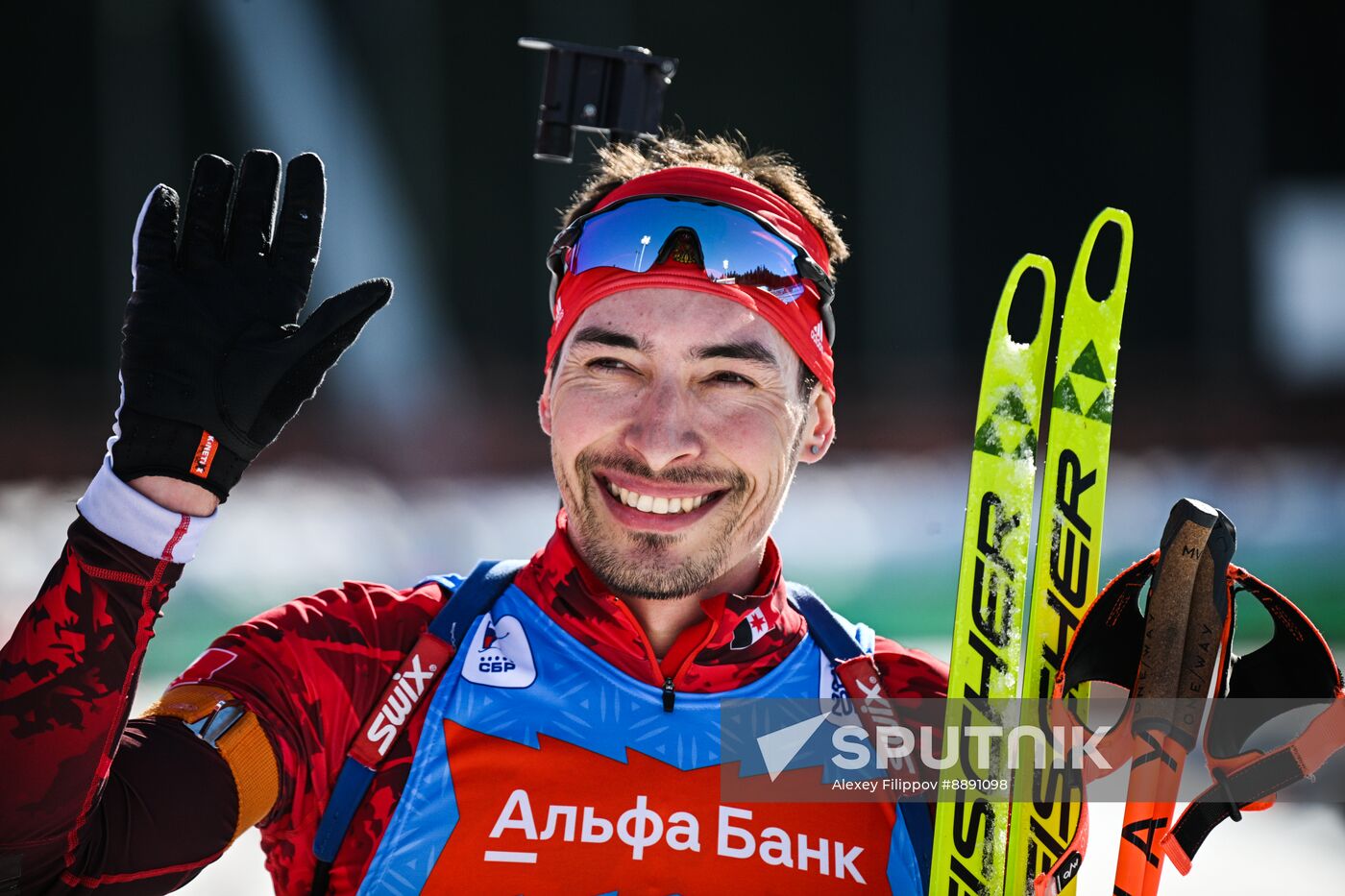 Russia Biathlon Championships Men Mass Start