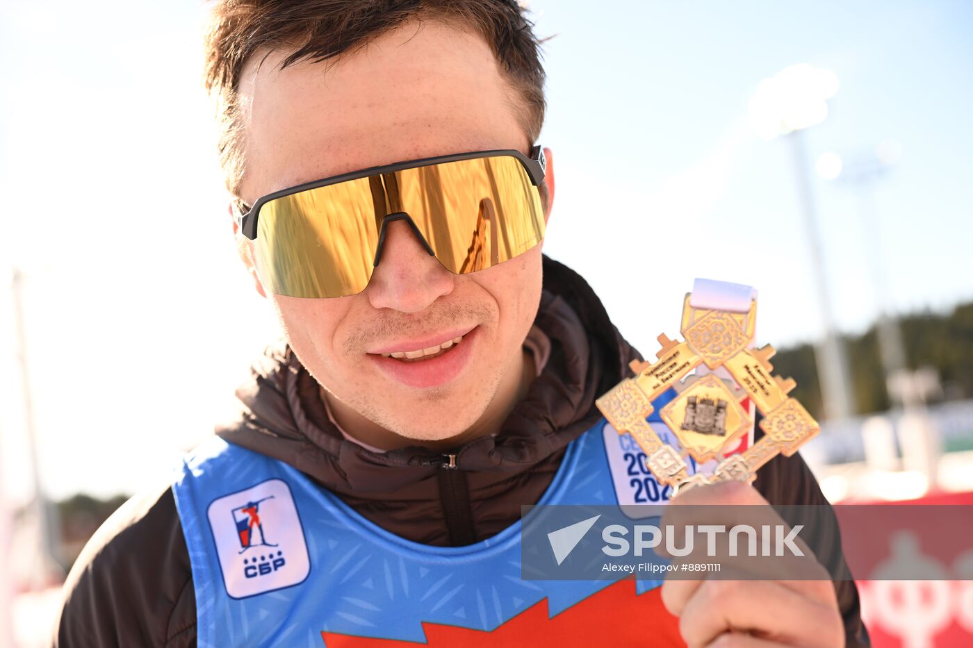 Russia Biathlon Championships Men Mass Start