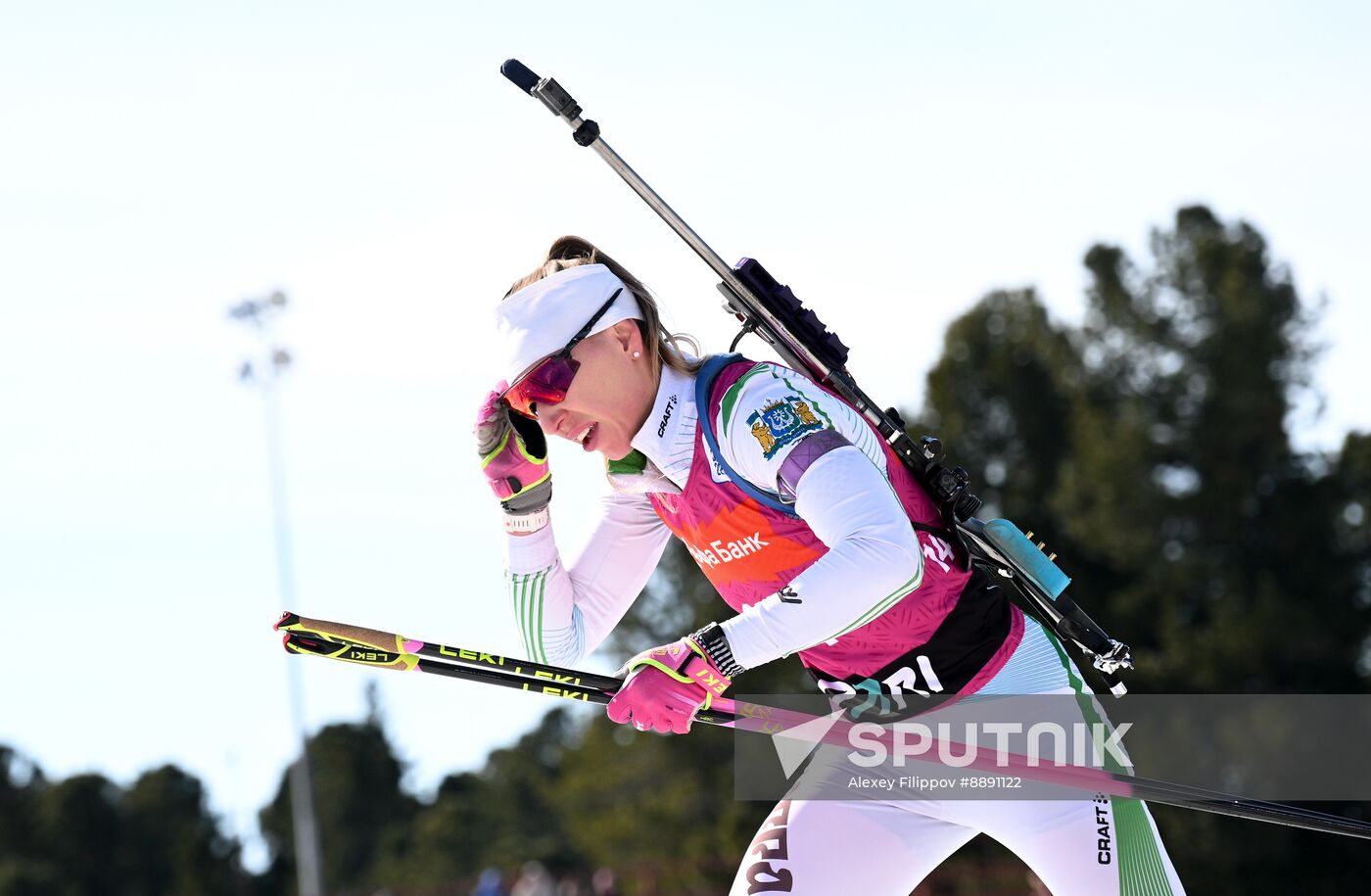 Russia Biathlon Championships Women Mass Start