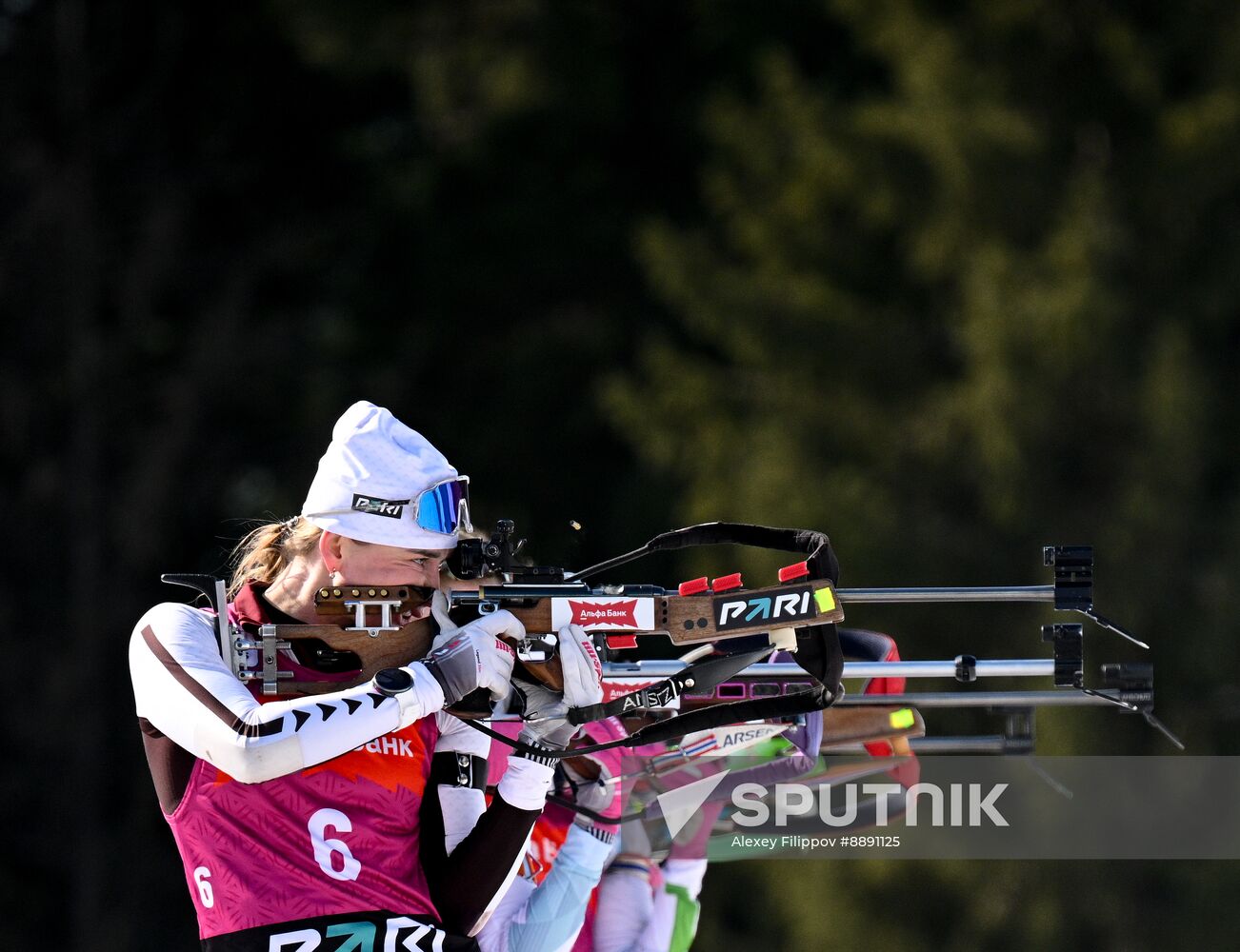Russia Biathlon Championships Women Mass Start