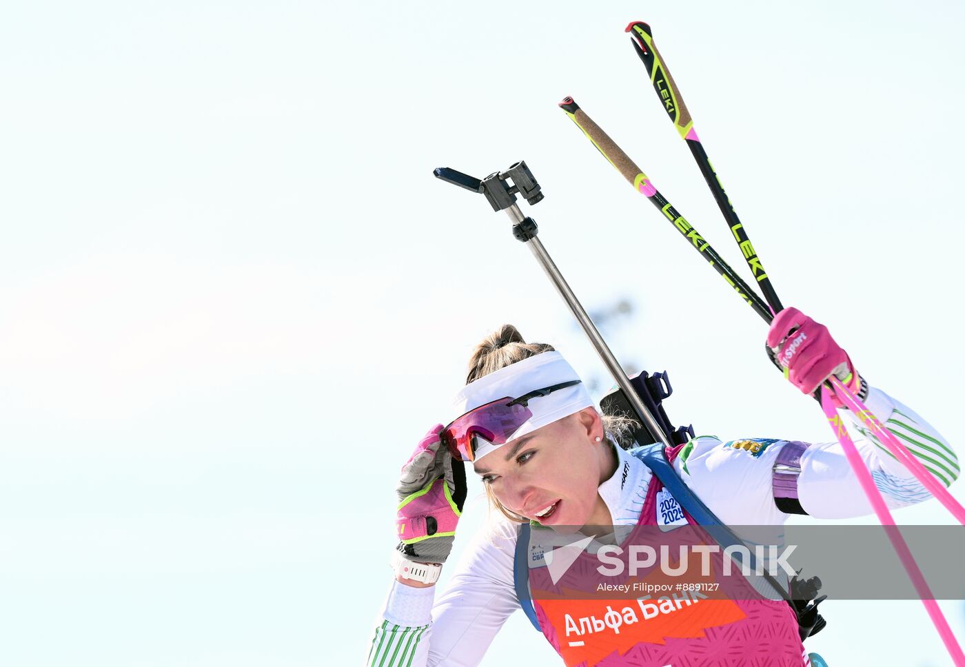 Russia Biathlon Championships Women Mass Start