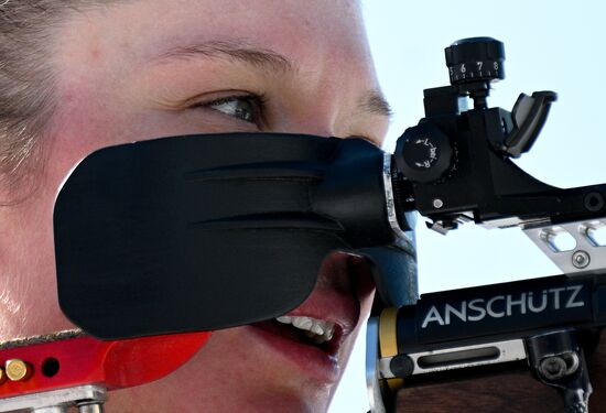 Russia Biathlon Championships Women Mass Start