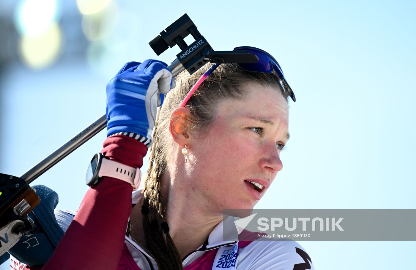 Russia Biathlon Championships Women Mass Start