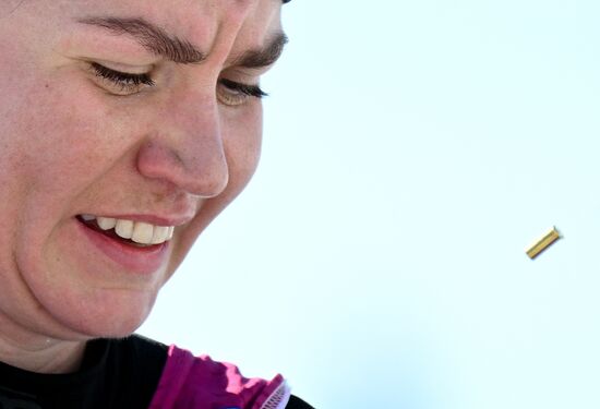 Russia Biathlon Championships Women Mass Start