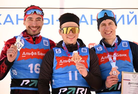 Russia Biathlon Championships Men Mass Start