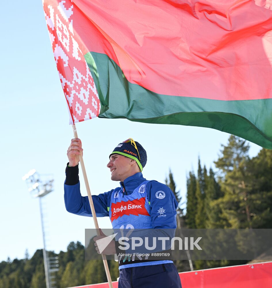 Russia Biathlon Championships Men Mass Start