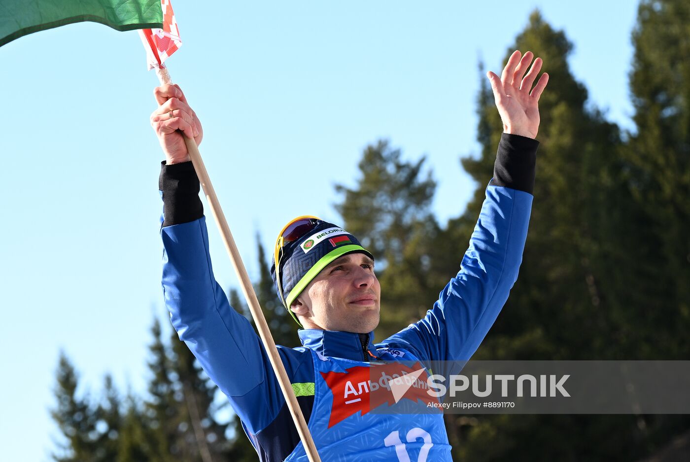 Russia Biathlon Championships Men Mass Start
