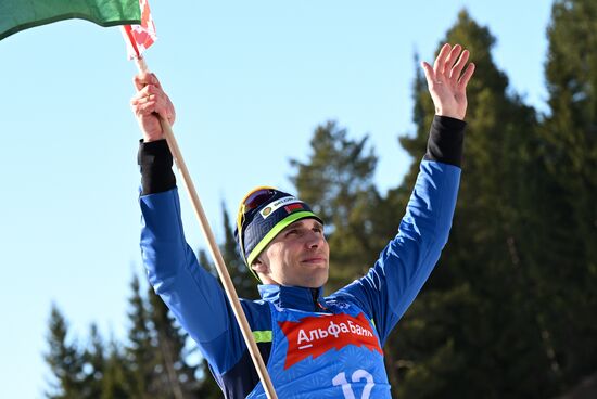 Russia Biathlon Championships Men Mass Start