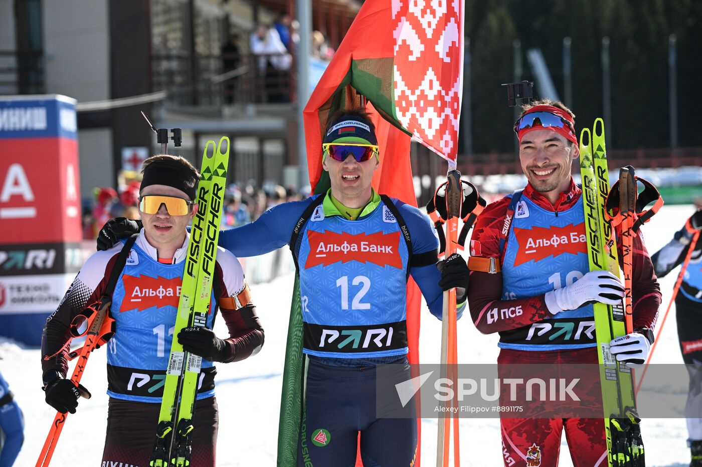 Russia Biathlon Championships Men Mass Start