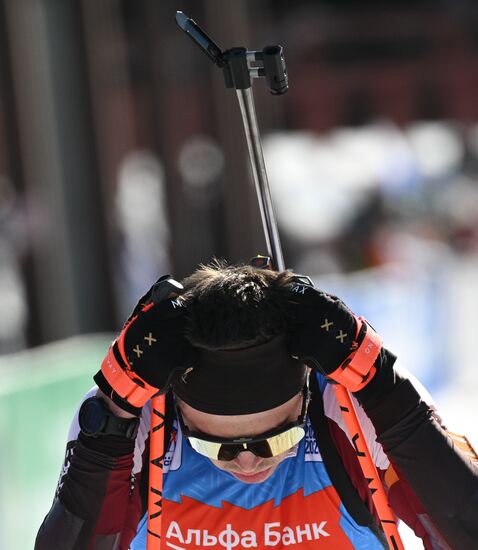 Russia Biathlon Championships Men Mass Start