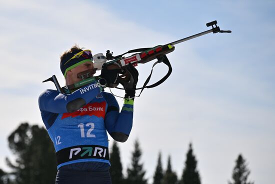 Russia Biathlon Championships Men Mass Start