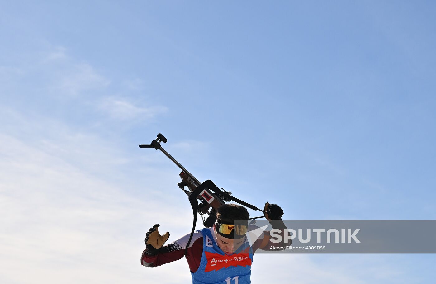 Russia Biathlon Championships Men Mass Start
