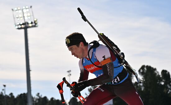 Russia Biathlon Championships Men Mass Start