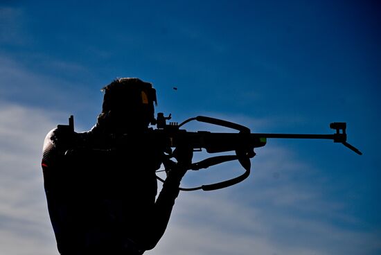 Russia Biathlon Championships Men Mass Start