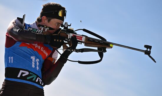 Russia Biathlon Championships Men Mass Start