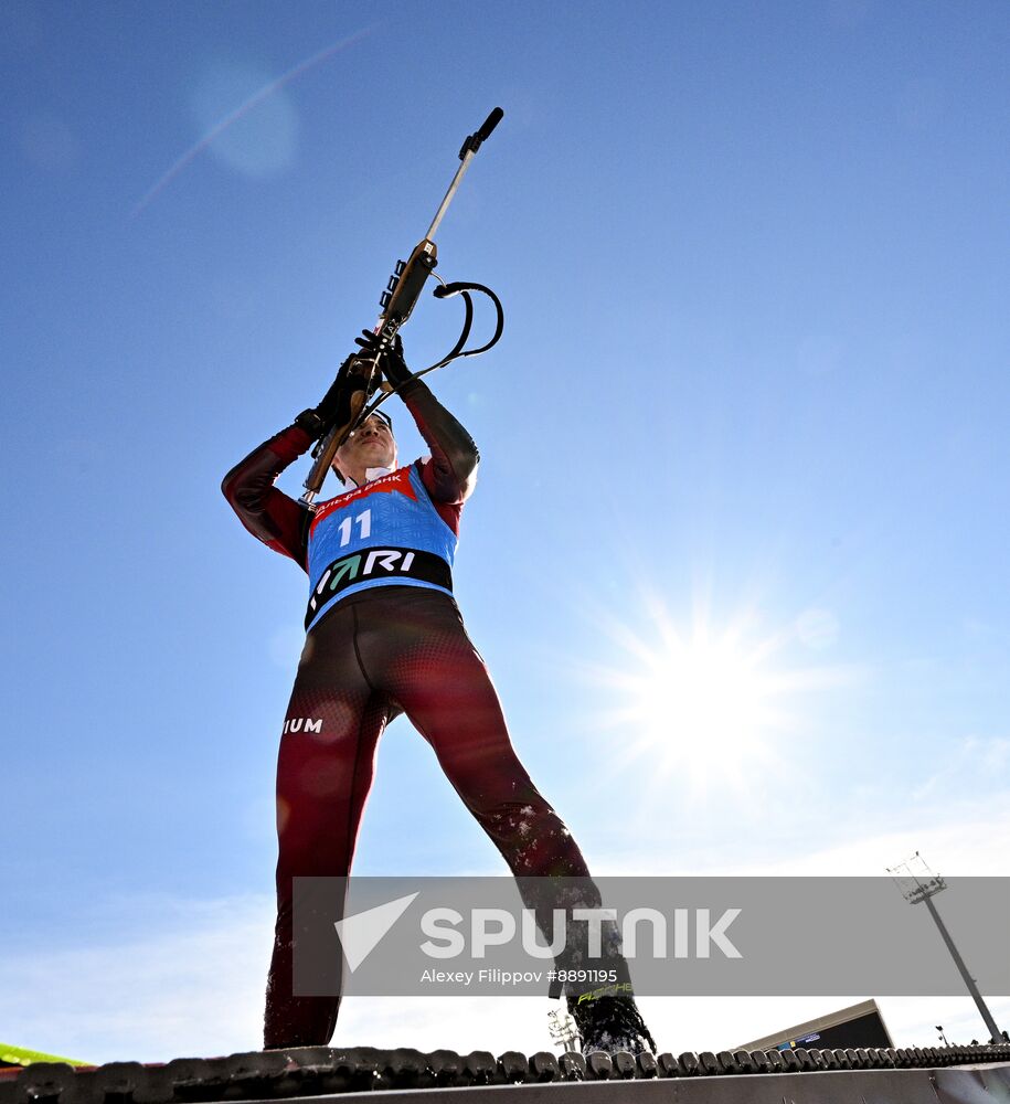 Russia Biathlon Championships Men Mass Start