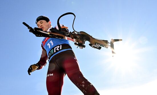 Russia Biathlon Championships Men Mass Start