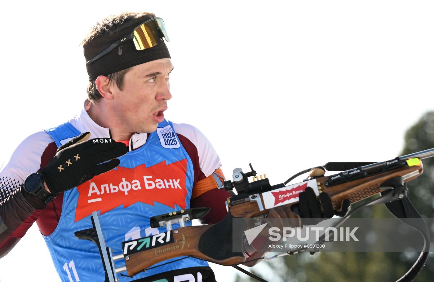 Russia Biathlon Championships Men Mass Start
