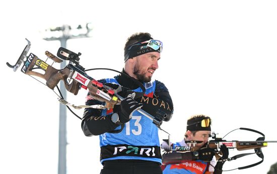 Russia Biathlon Championships Men Mass Start