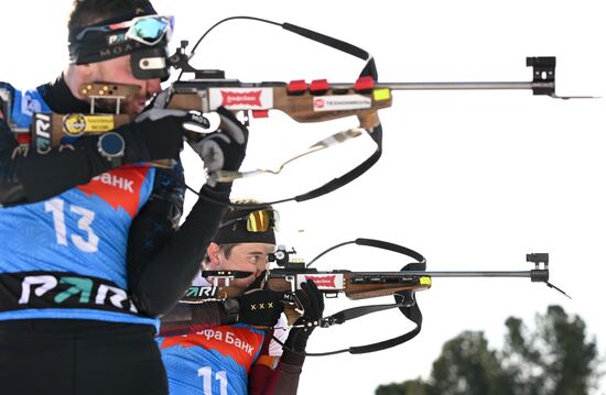 Russia Biathlon Championships Men Mass Start