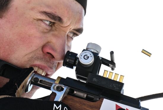 Russia Biathlon Championships Men Mass Start