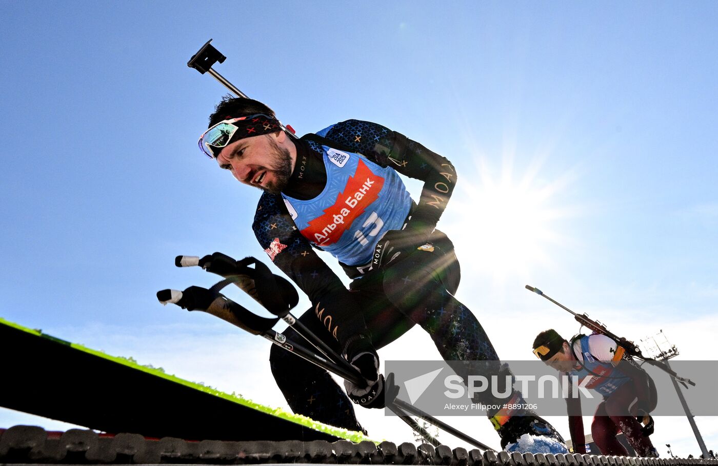 Russia Biathlon Championships Men Mass Start
