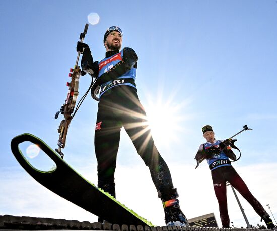 Russia Biathlon Championships Men Mass Start