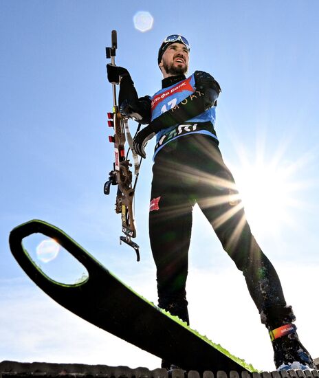 Russia Biathlon Championships Men Mass Start