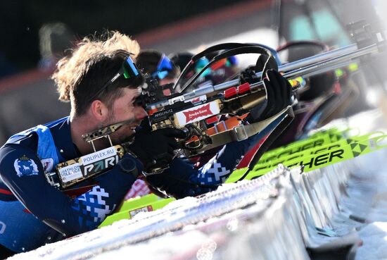 Russia Biathlon Championships Men Mass Start