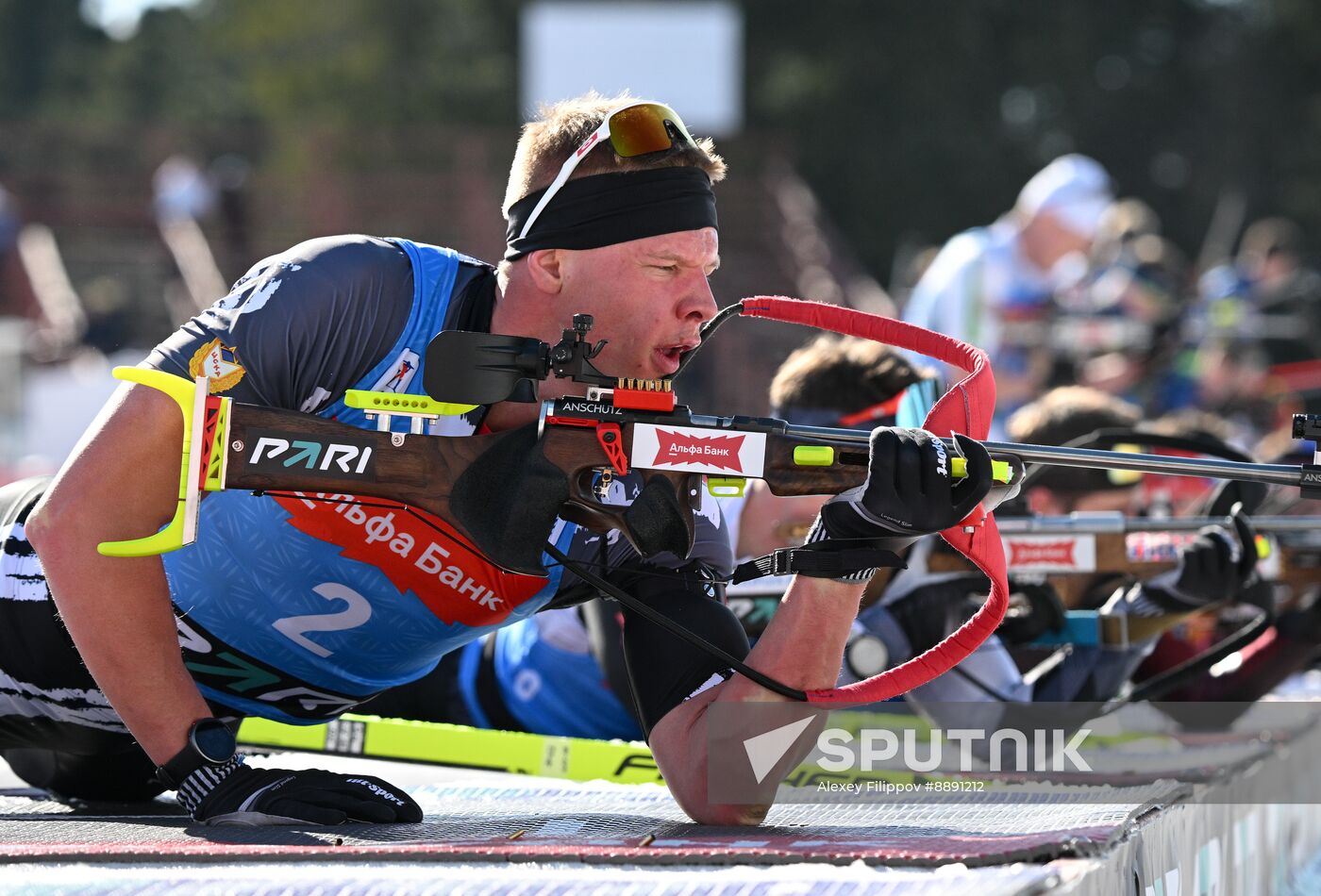 Russia Biathlon Championships Men Mass Start