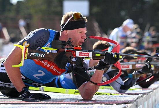 Russia Biathlon Championships Men Mass Start