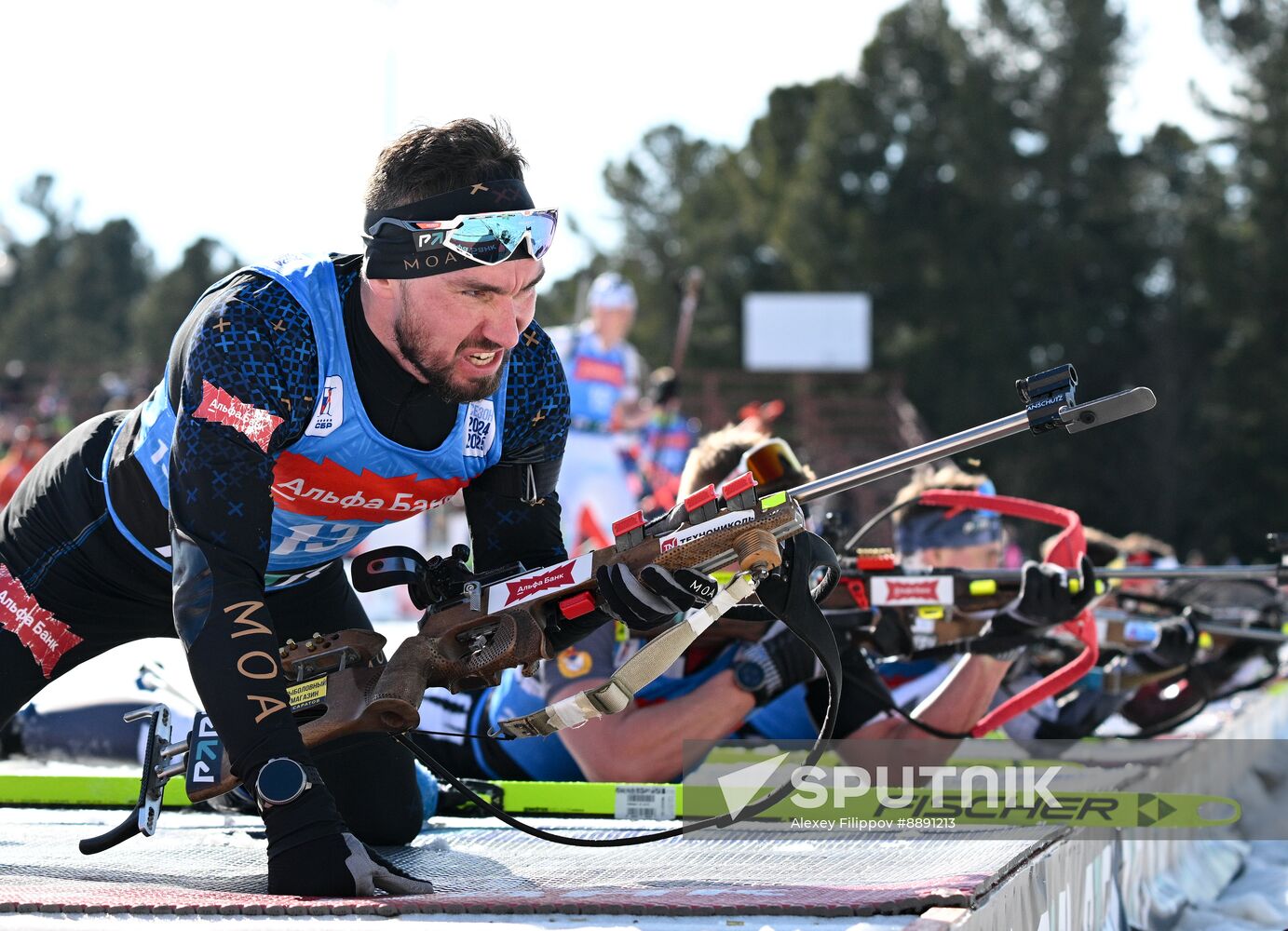 Russia Biathlon Championships Men Mass Start