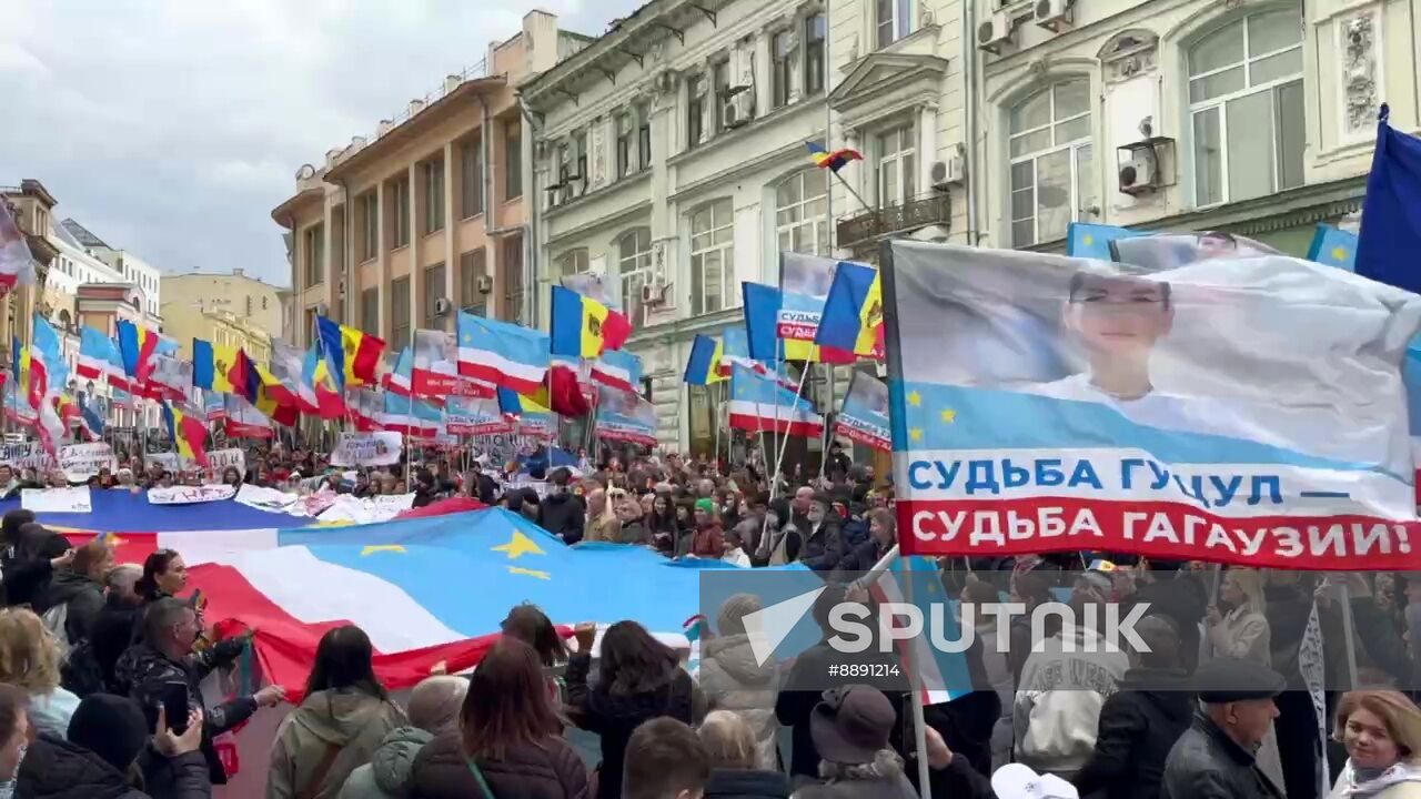 Russia Moldova Gagauzia Protest