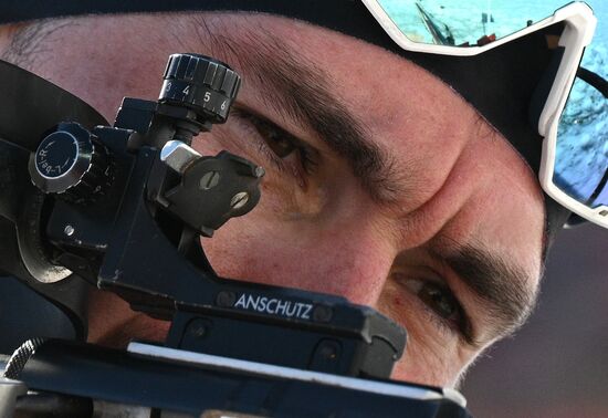 Russia Biathlon Championships Men Mass Start