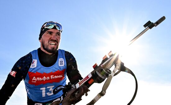 Russia Biathlon Championships Men Mass Start